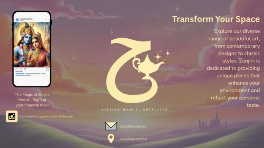 Zenjini: Weaving the Magic of Dreams into Artful Gifts and Decor