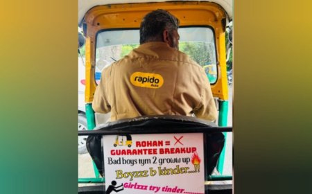 Peak Bengaluru Moment: Bengaluru Rapido Driver’s Anti-Rohan Message Breaks the Internet