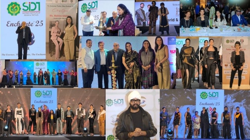 SIDT Held Its 14th Annual Fashion Showcase ‘Enchanté 2025’ in Mumbai